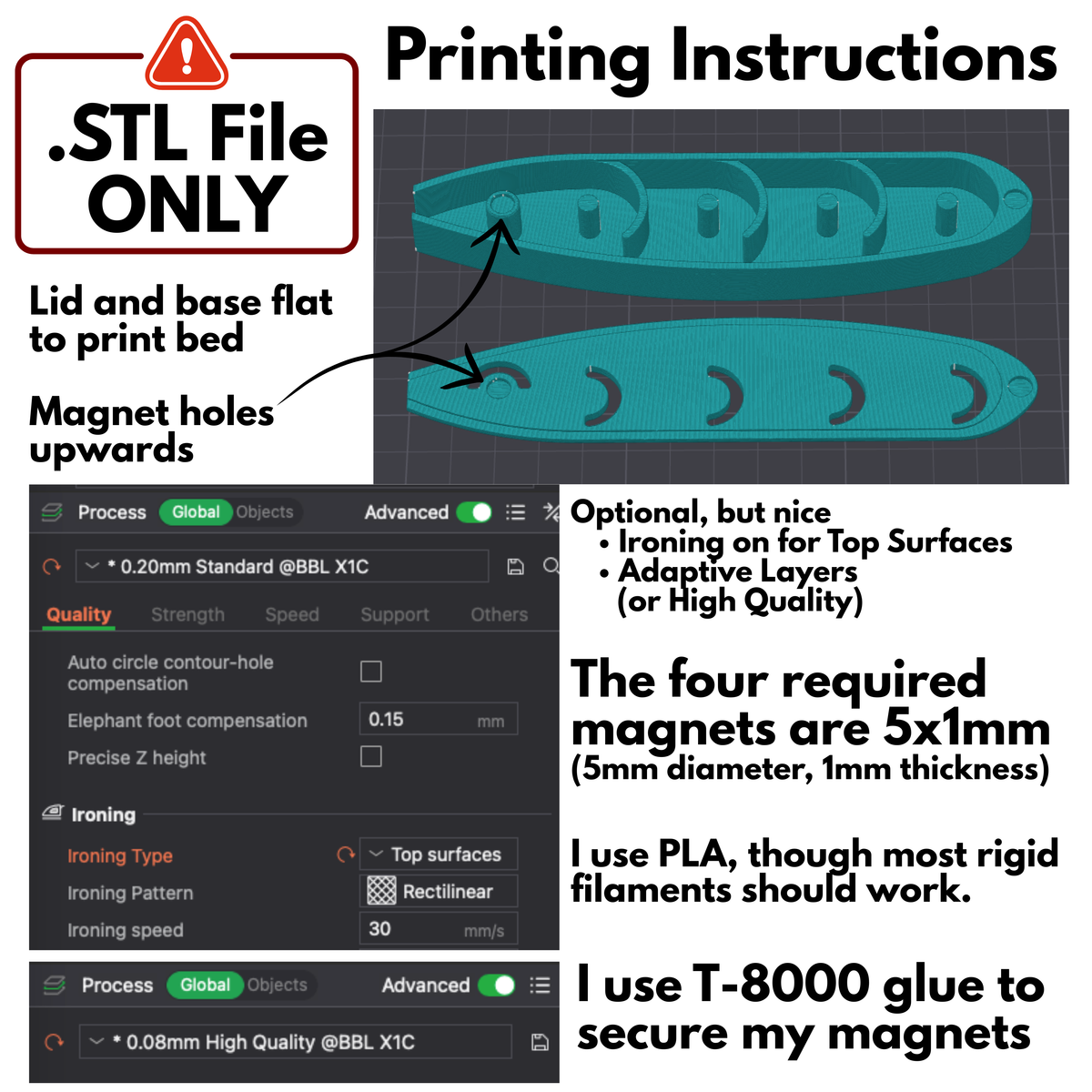 .STL Digital File for Printing - Sardine Shuttle