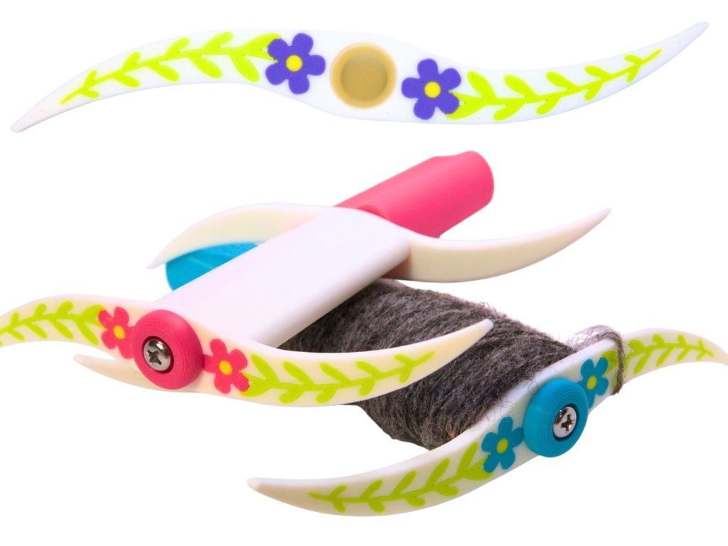 Slovak Spinner - 'Drúga' - Folk Art Flowers