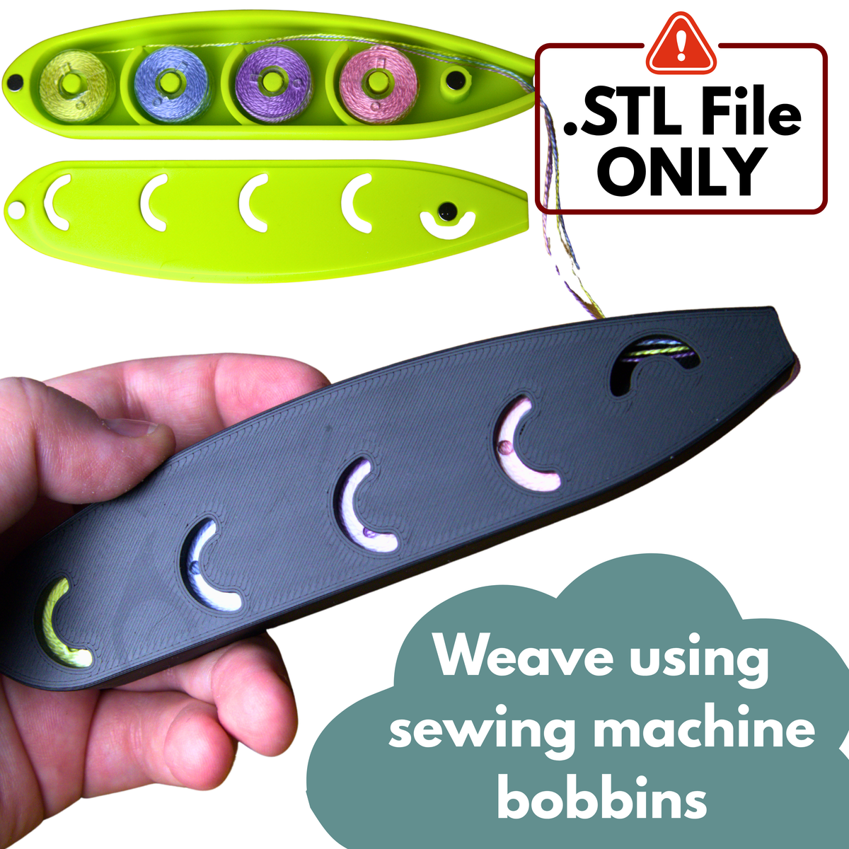 .STL Digital File for Printing - Sardine Shuttle