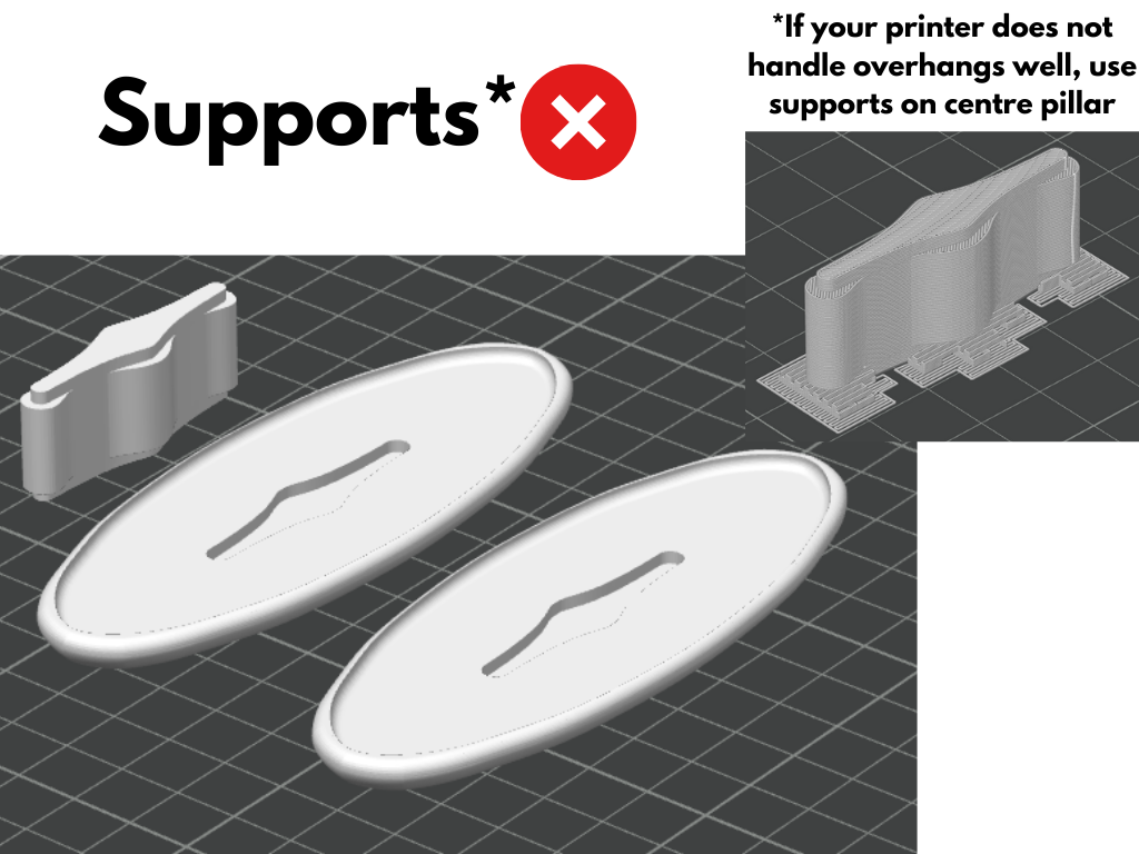 .STL Digital File for Printing - Knotting Shuttle (Oval)